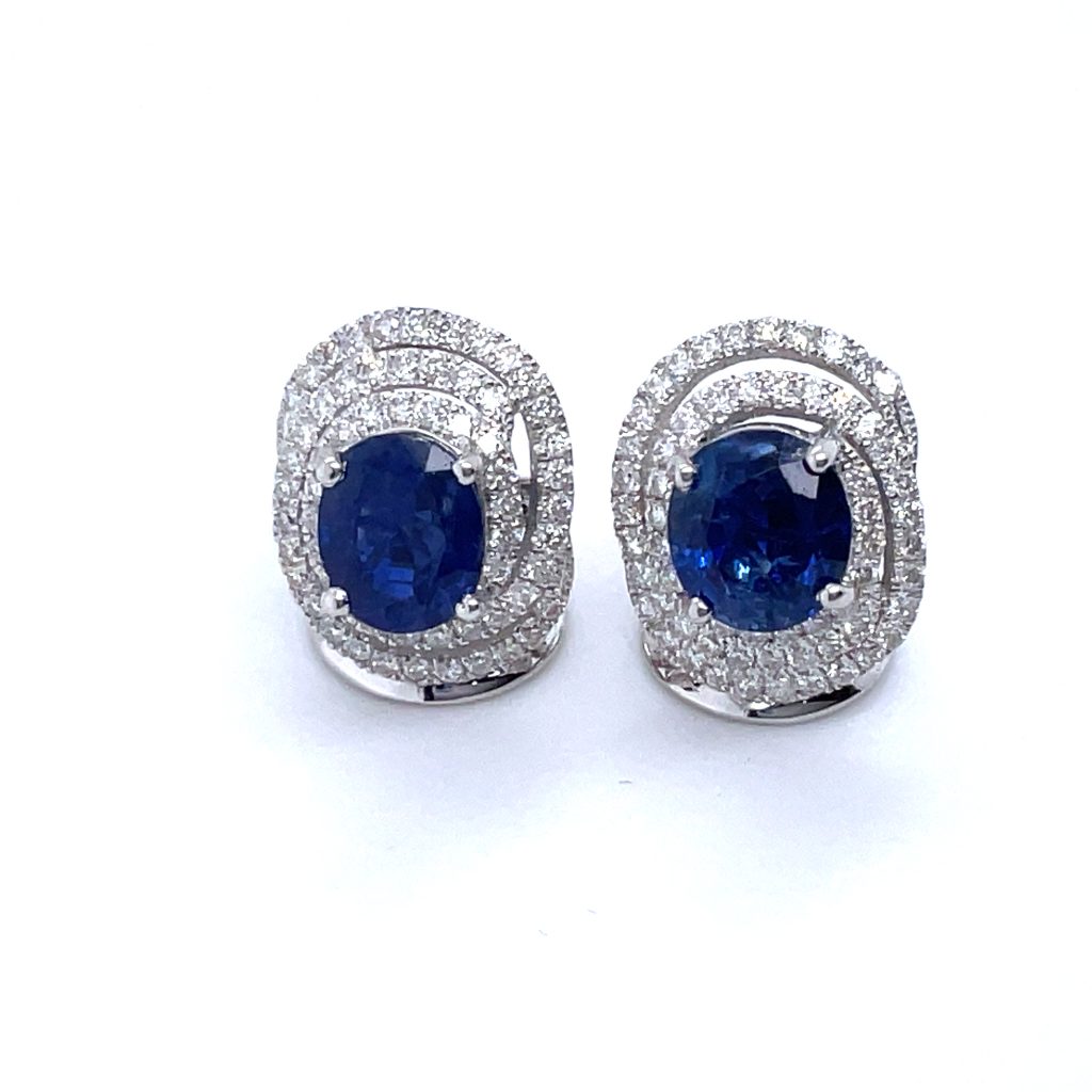 Sapphire Earrings