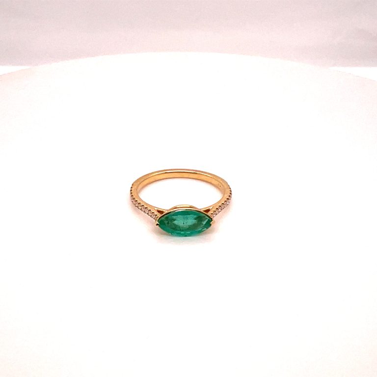 Emerald Marquise Ring