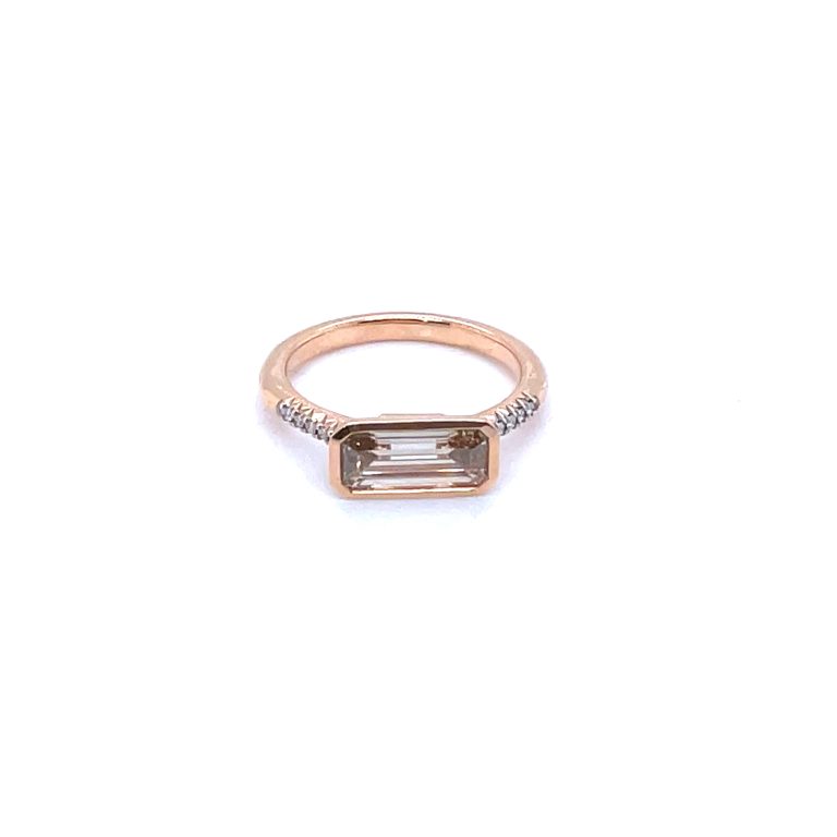 Brown Diamond Ring