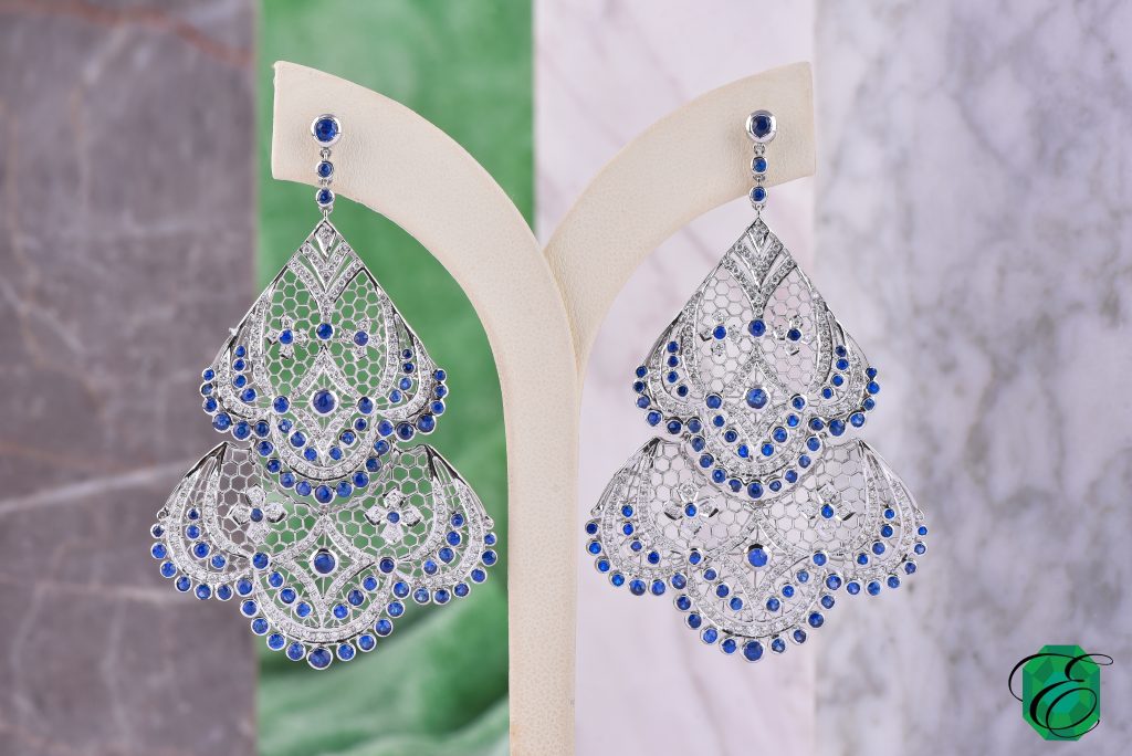 Sapphire Earrings