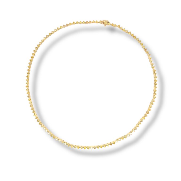 Yellow Diamond Necklace
