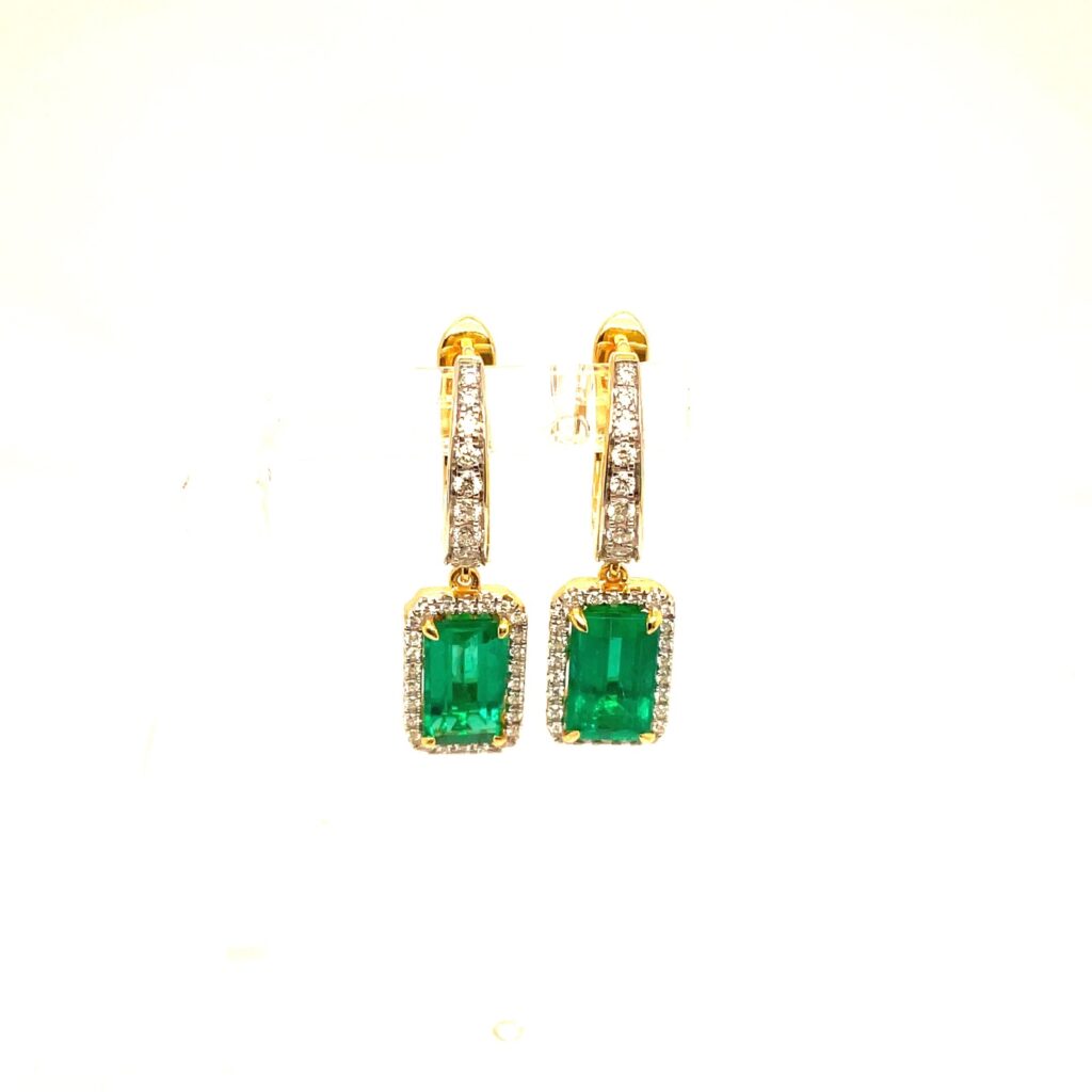 Emerald Earrings