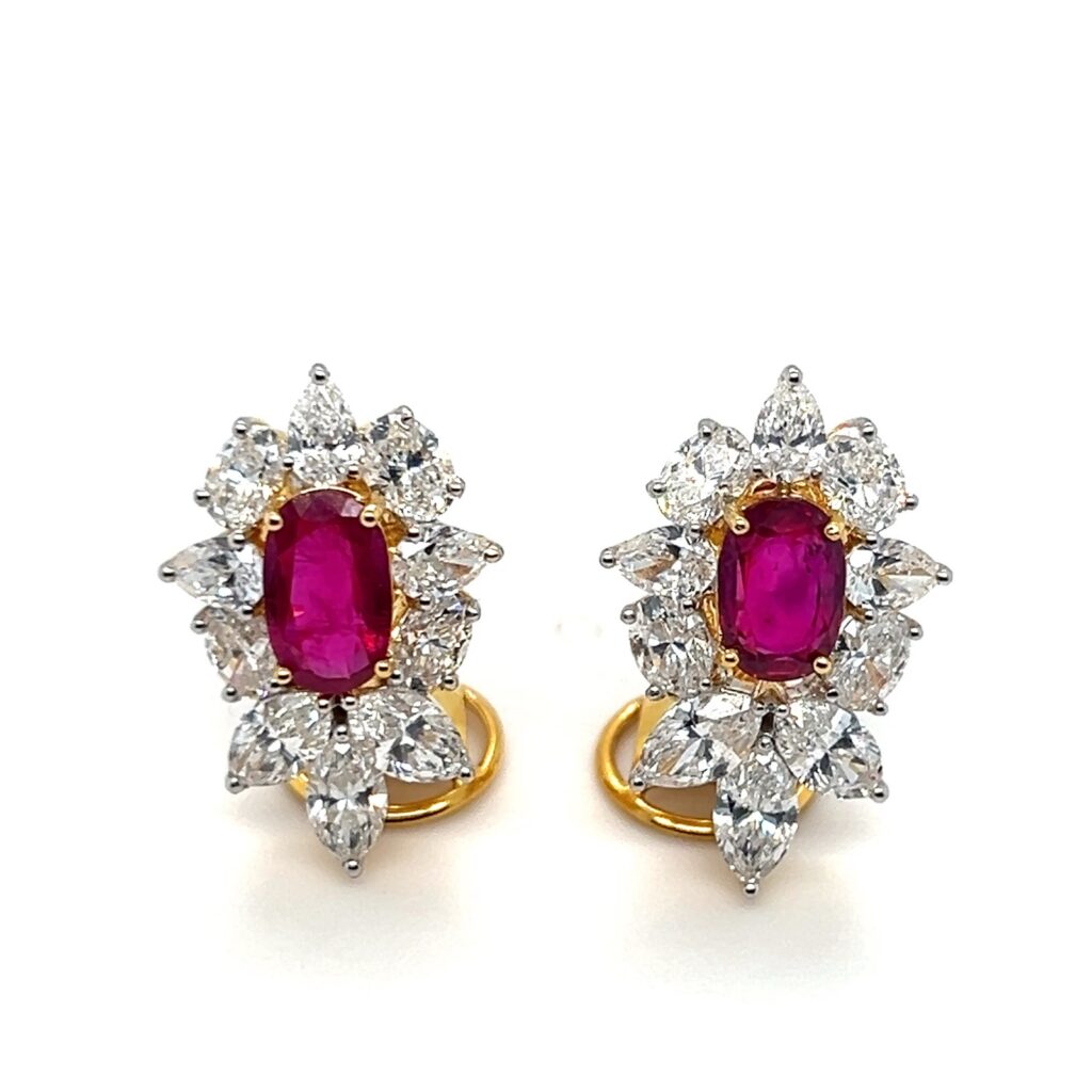 Ruby Earring